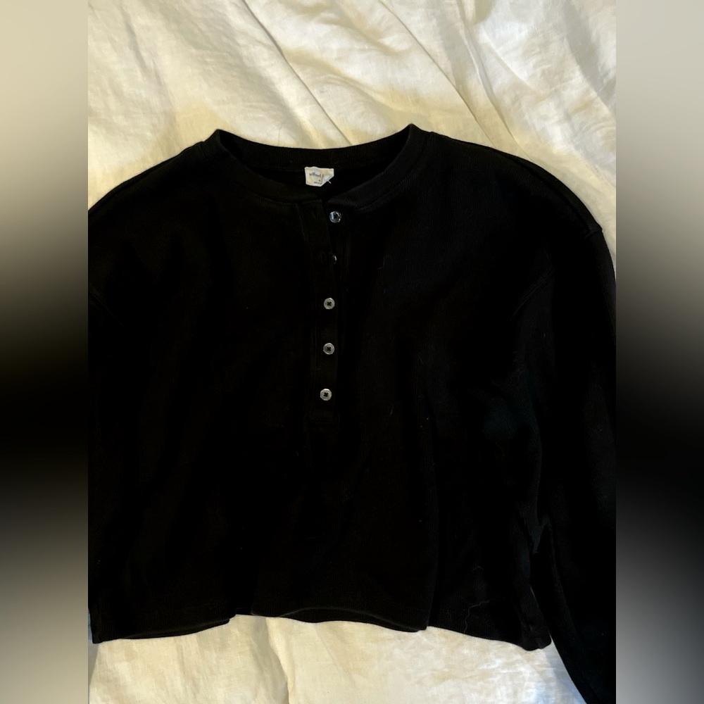 Wilfred medium thick cropped shirt